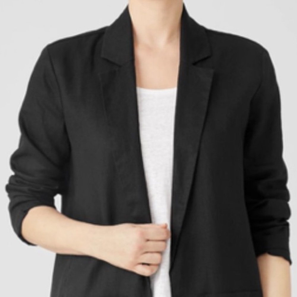 Theory Galena Boxy Linen Jacket